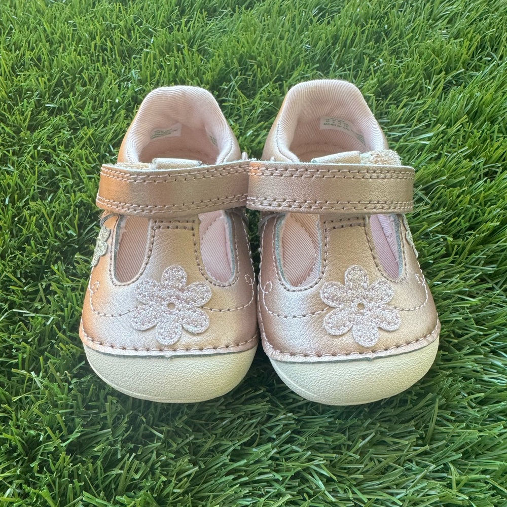 Stride Rite Rose Gold 3 Wide
